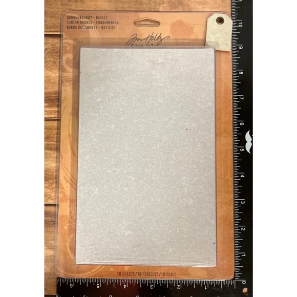 Tim Holtz Idea Ology Chipboard Pack 6"x9" 10 Pieces TH92715 - Picture 1 of 2